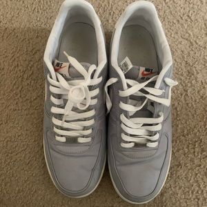 Gray Nike air forces